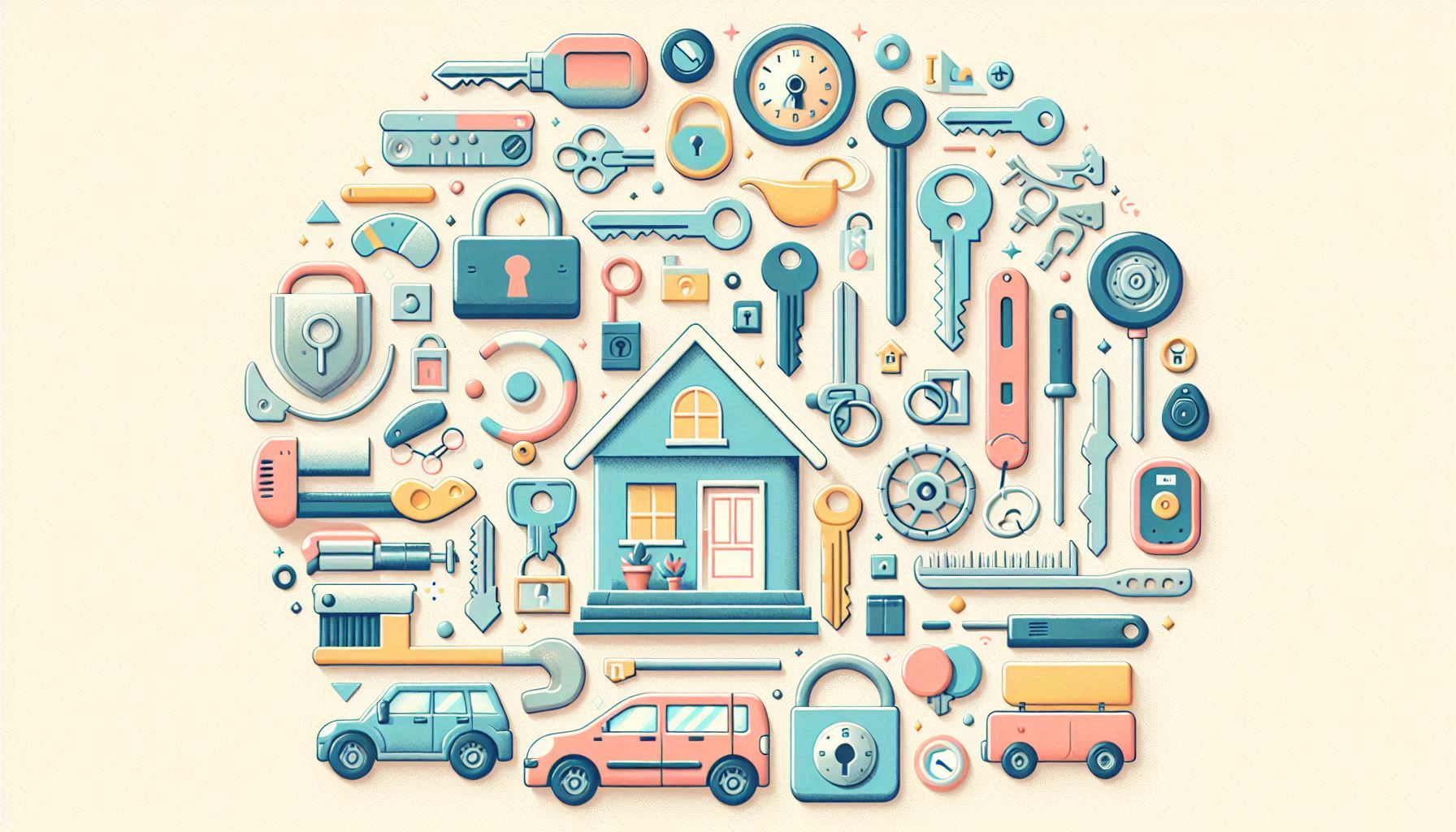 Wat doet een slotenmaker bij een spoedgeval?